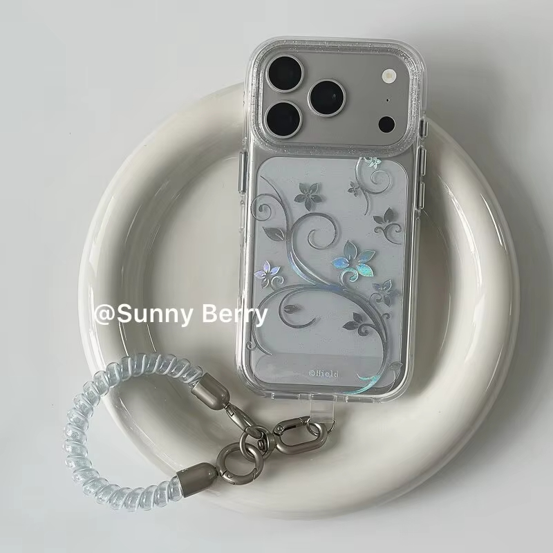 Phone Cases Iphone 12 - Casing Ponsel Fashion Simple Flower Vine