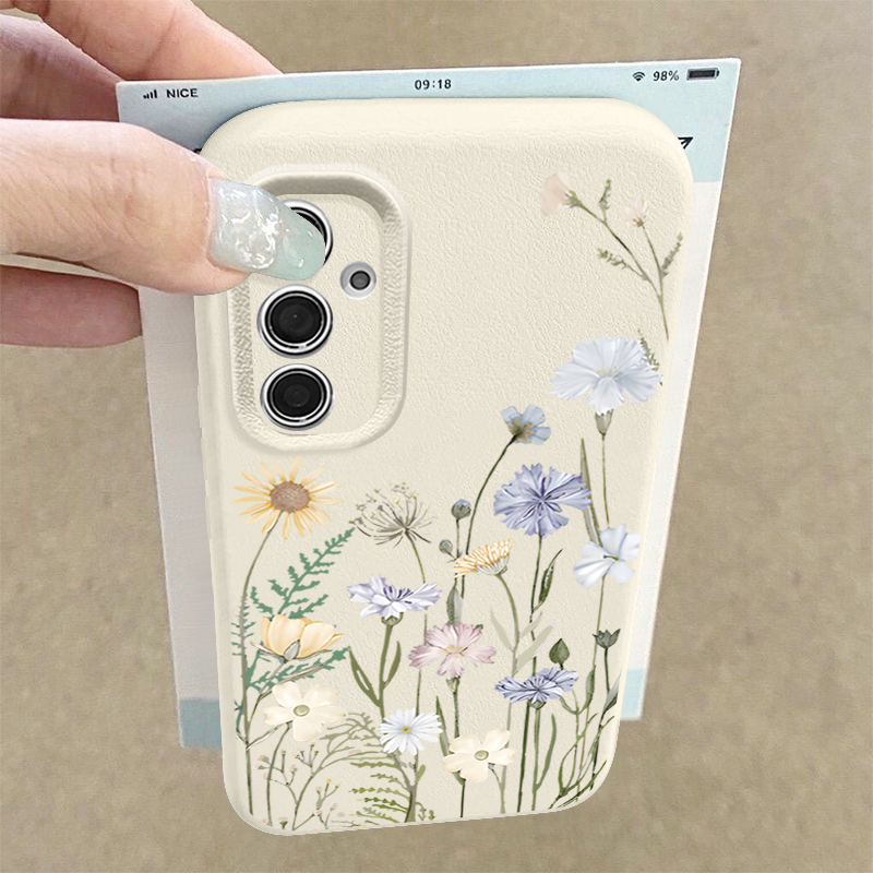 Phone Cases For Samsung A14 - Casing Ponsel Bunga Kecil untuk Samsung