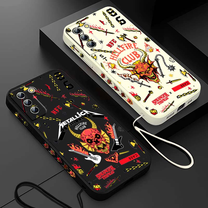 Phone Cases Galaxy S25 - Stranger Things Red Hell Demon Untuk