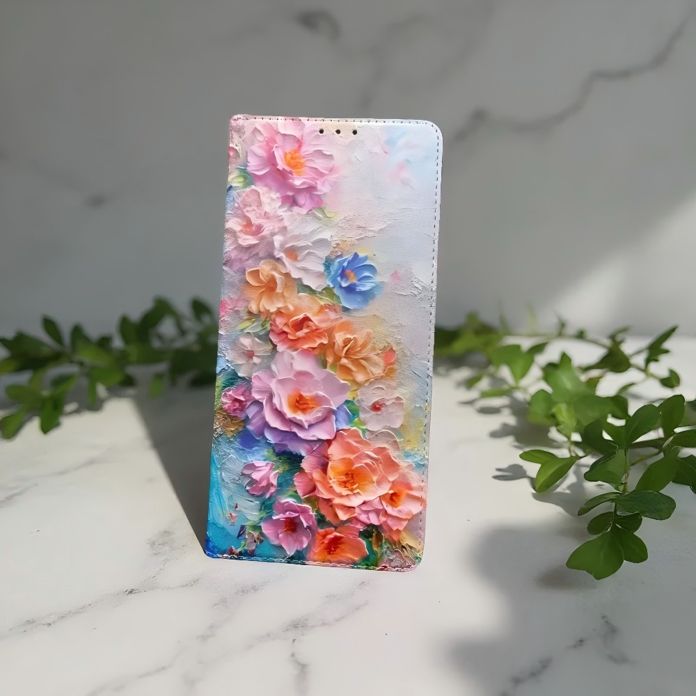 Phone Cases Galaxy S25 - Casing Dompet Kulit Lipat Magnetik Berlapis