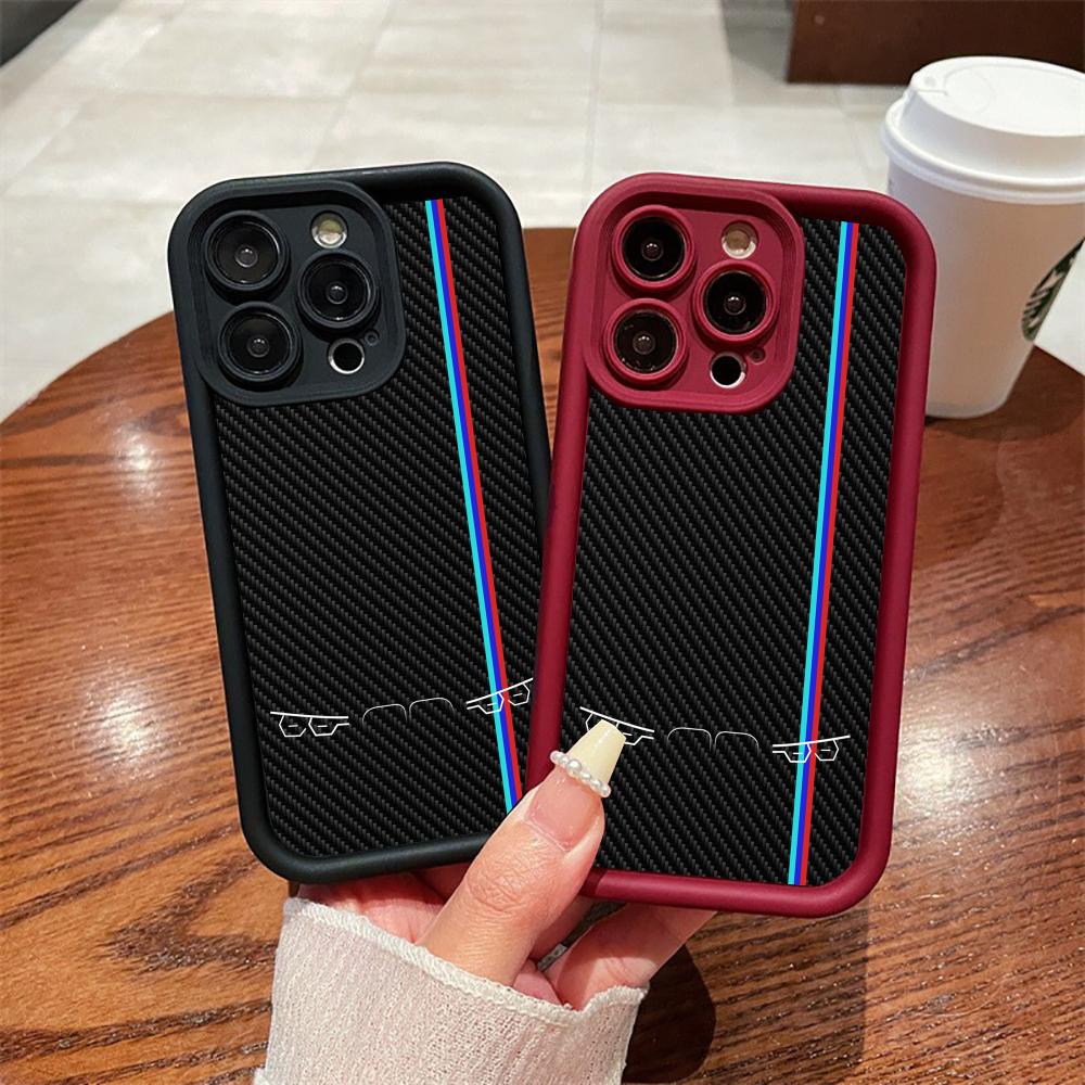 Phone Cases Cool - Casing HP Matte Karbon Lampu Mobil