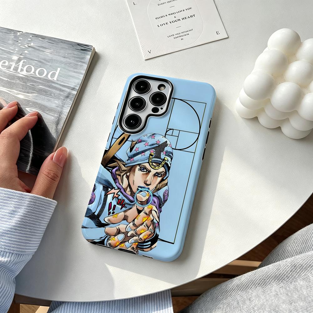 Phone Cases Cool - Casing Ponsel Anime J-JOJO Steel Ball