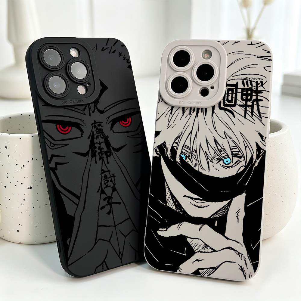 Phone Cases Cool - Casing Silikon Anime Jujutsu Kaisen Keren