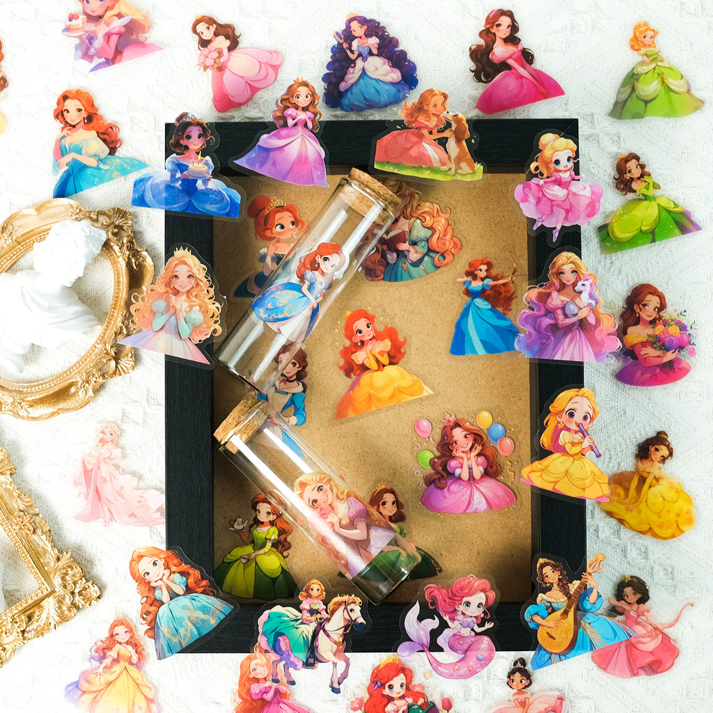 Phone Cases Kids - 50 Buah Stiker Tahan Air Transparan