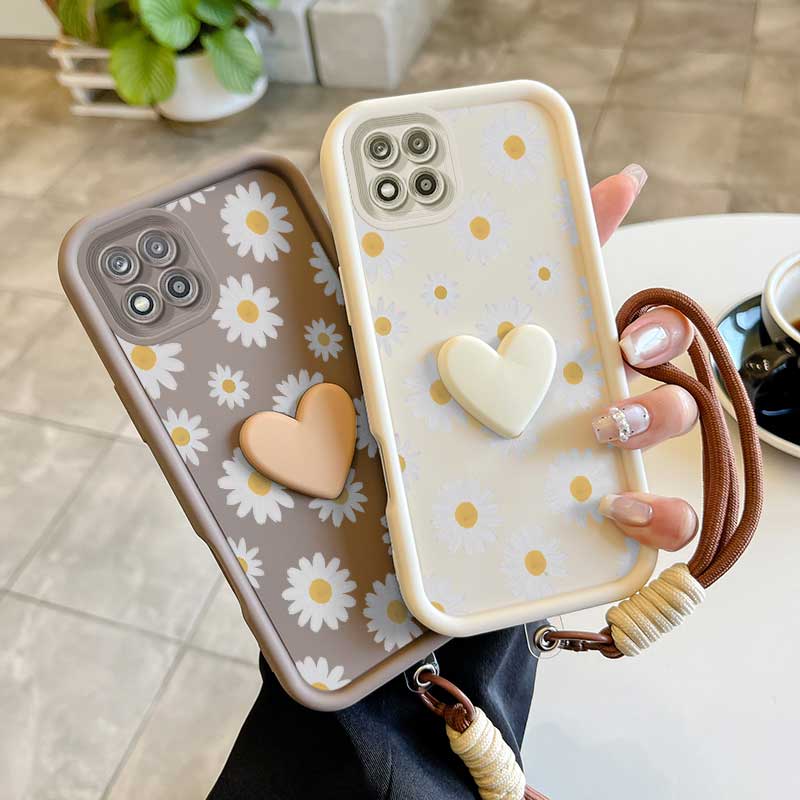 Phone Cases India - 3 Buah (Casing Ponsel Bunga Matahari