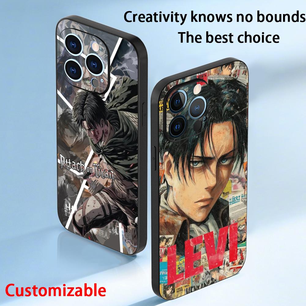 Phone Cases Cool - Casing HP Levi Ackerman Motif Anime