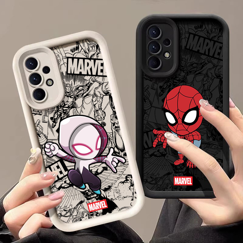 Phone Cases For Samsung A14 - Casing Marvel Spiderman Gwen untuk Samsung