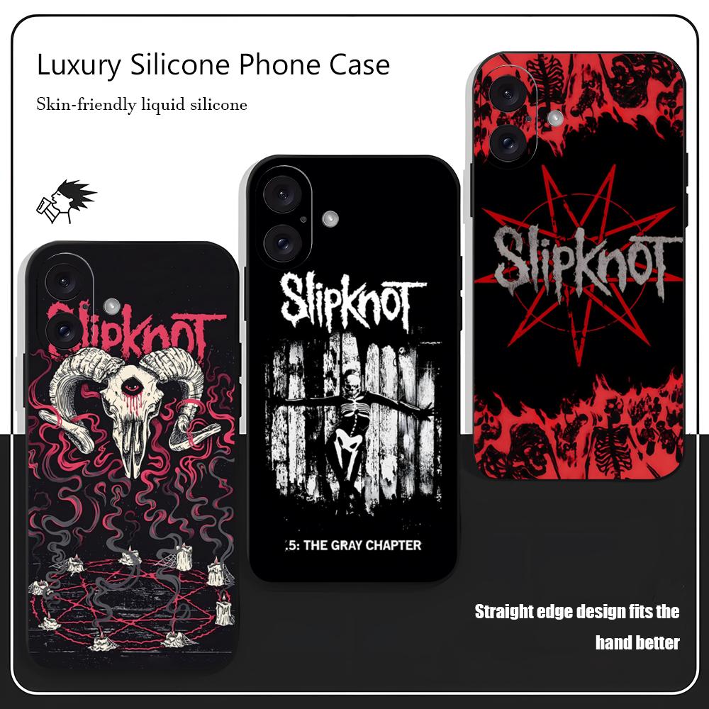 Phone Cases Iphone 12 - Casing Ponsel Band Populer S-slipknot untuk