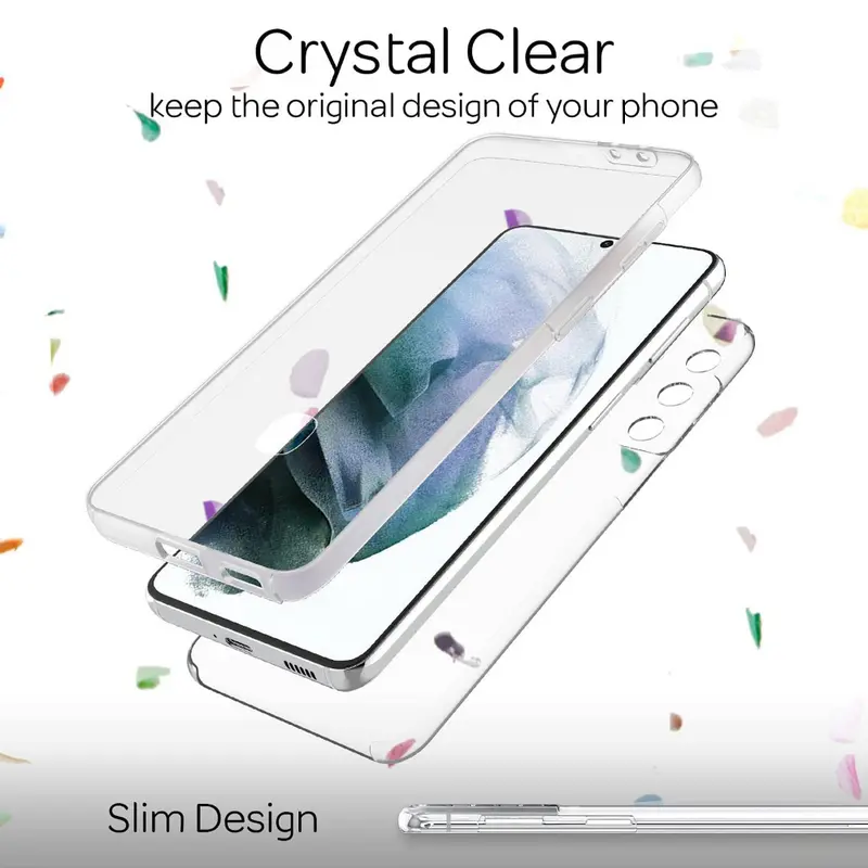 Sarung silikon plastik dua sis - Phone Cases For Samsung A14 ulasan dan harga