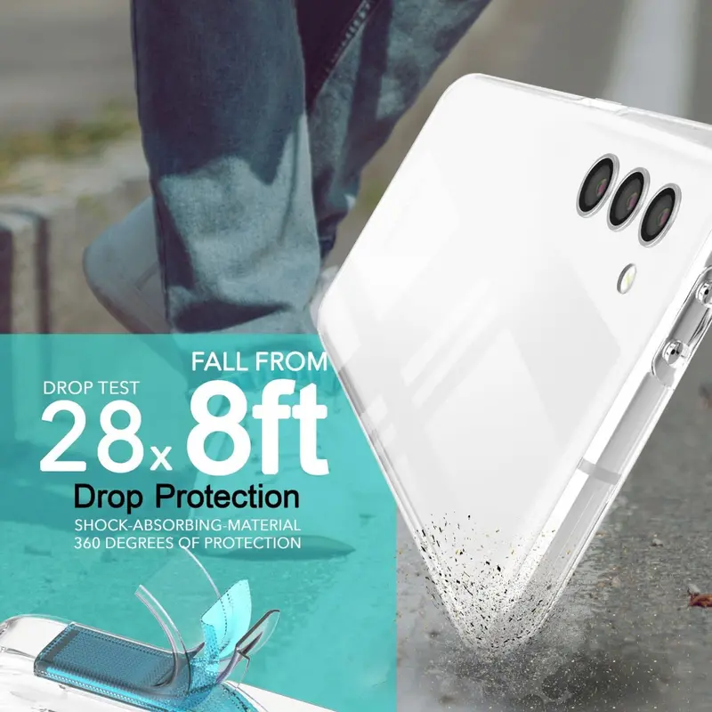 Sarung silikon plastik dua sis - Phone Cases For Samsung A14 ulasan dan harga