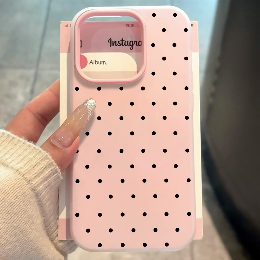 Casing Minimalis Motif Polka D - Phone Cases Galaxy S25 ulasan dan harga