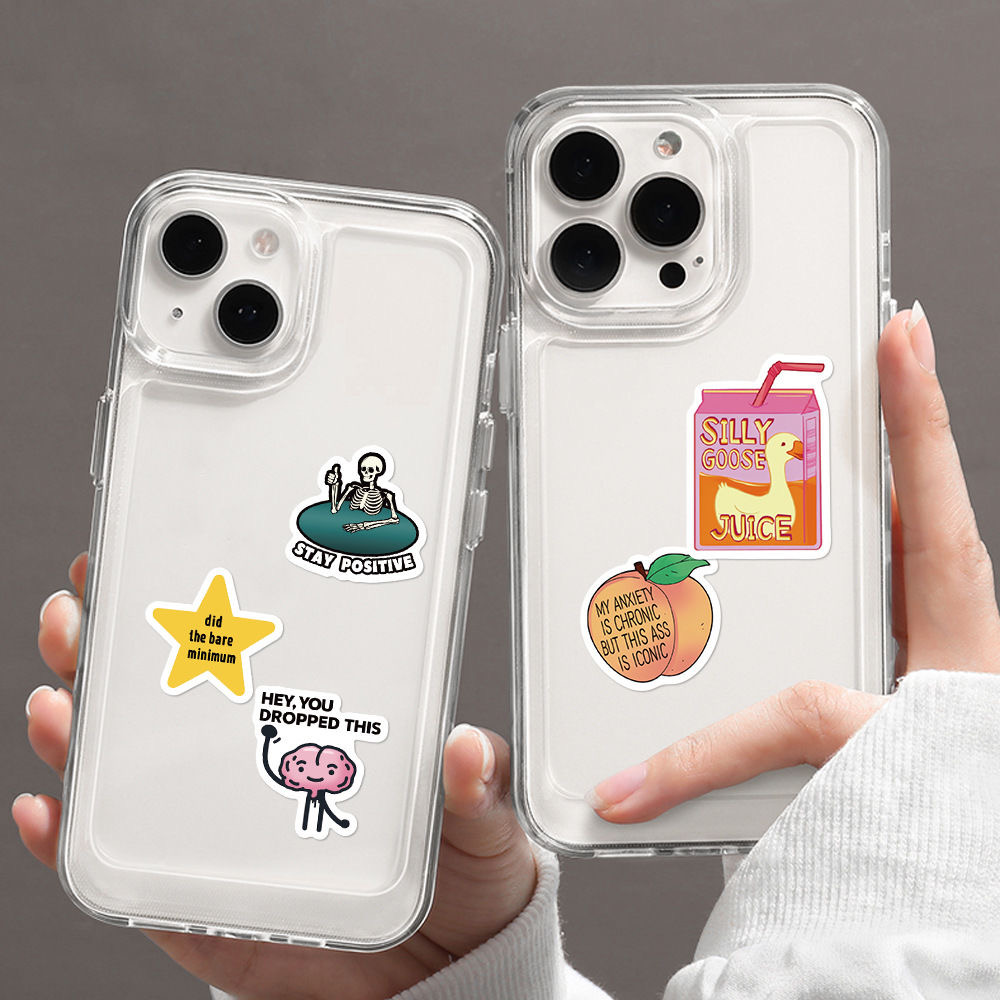500pcs Stiker Meme Emosi Lucu  - Phone Cases Kids ulasan dan harga