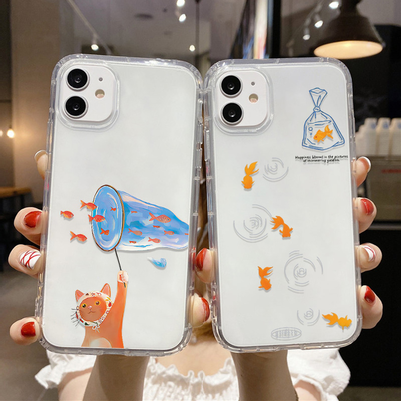 Casing HP Transparan Motif Ika - Phone Cases Iphone 12 ulasan dan harga