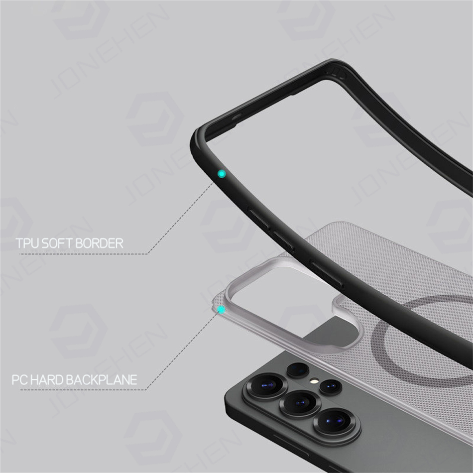 Casing Matte Magnetik Transpar - Matte Frosted Case ulasan dan harga