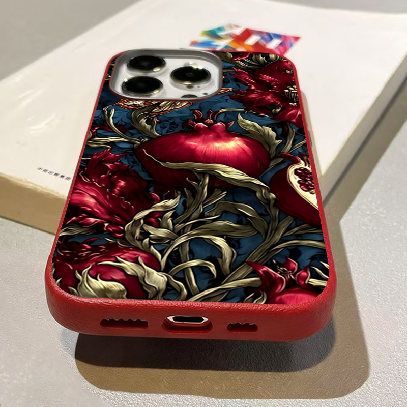 Casing HP Seni TPU Delima Vint - Phone Cases Drawing ulasan dan harga