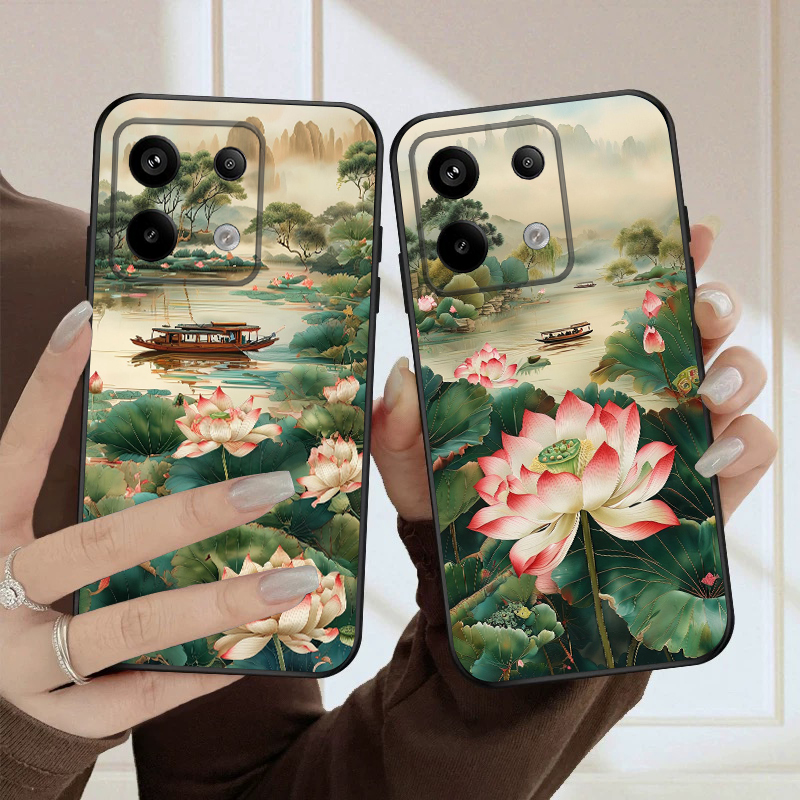 Kapal dan Teratai Merah untuk  - Phone Cases India ulasan dan harga