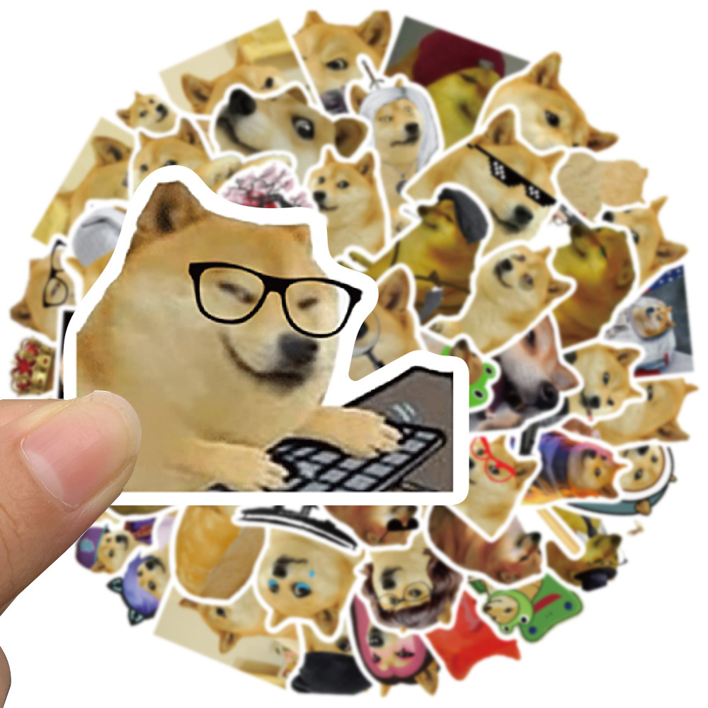 50 Buah Stiker MEME Doge Lucu  - Phone Cases Kids ulasan dan harga
