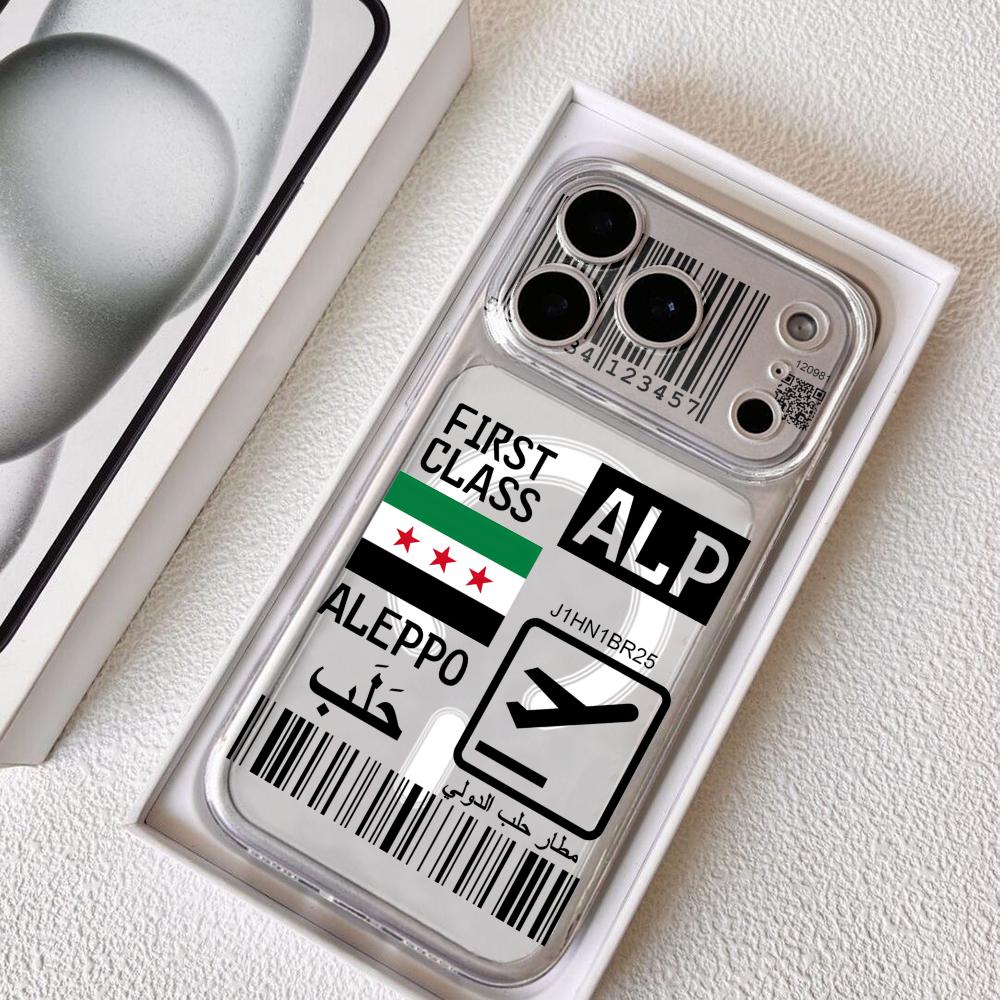Casing Ponsel Tiket Pesawat Sy - Clear Magsafe Case ulasan dan harga