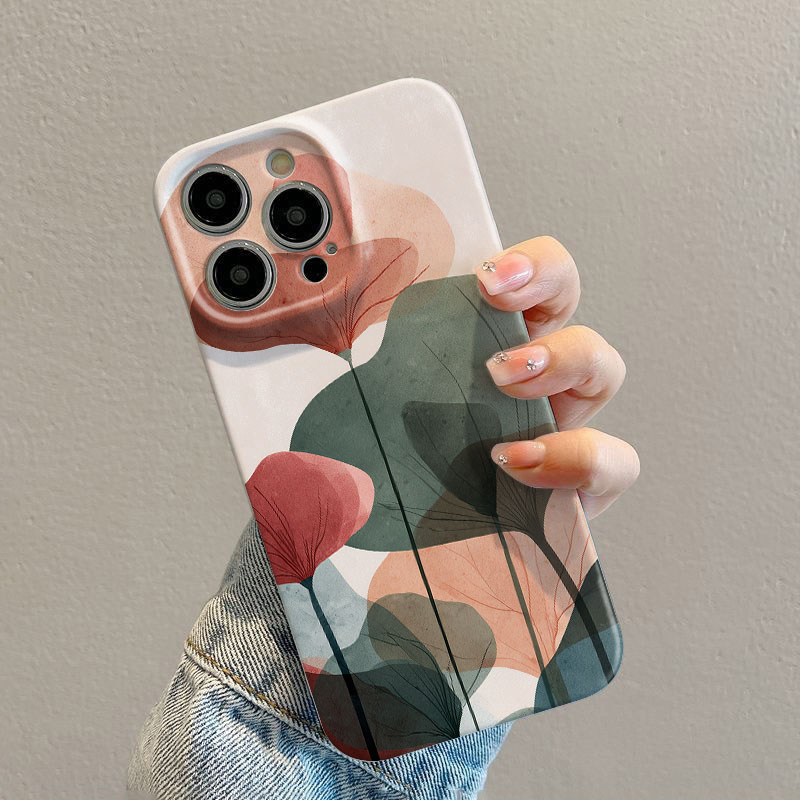 Casing Daun Seni Alam untuk iP - Phone Cases Drawing ulasan dan harga