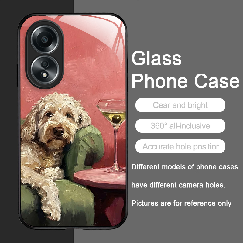 Casing Ponsel Kaca Temper Berd - Phone Cases Realme ulasan dan harga