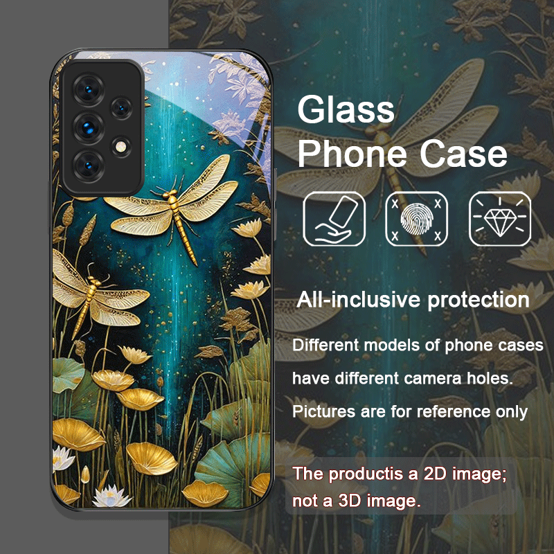 Casing Ponsel Kaca Tempered Mo - Phone Cases For Samsung A14 ulasan dan harga