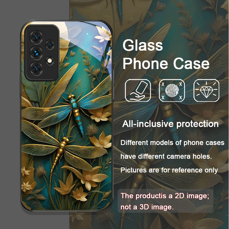 Casing Ponsel Kaca Tempered Mo - Phone Cases For Samsung A14 ulasan dan harga
