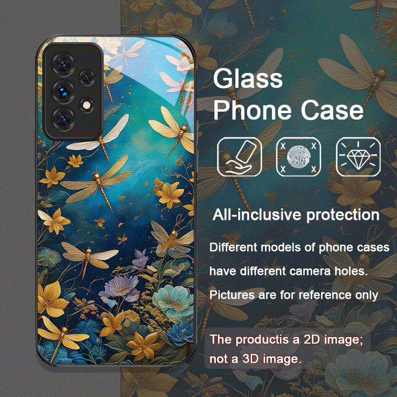 Casing Ponsel Kaca Tempered Mo - Phone Cases For Samsung A14 ulasan dan harga