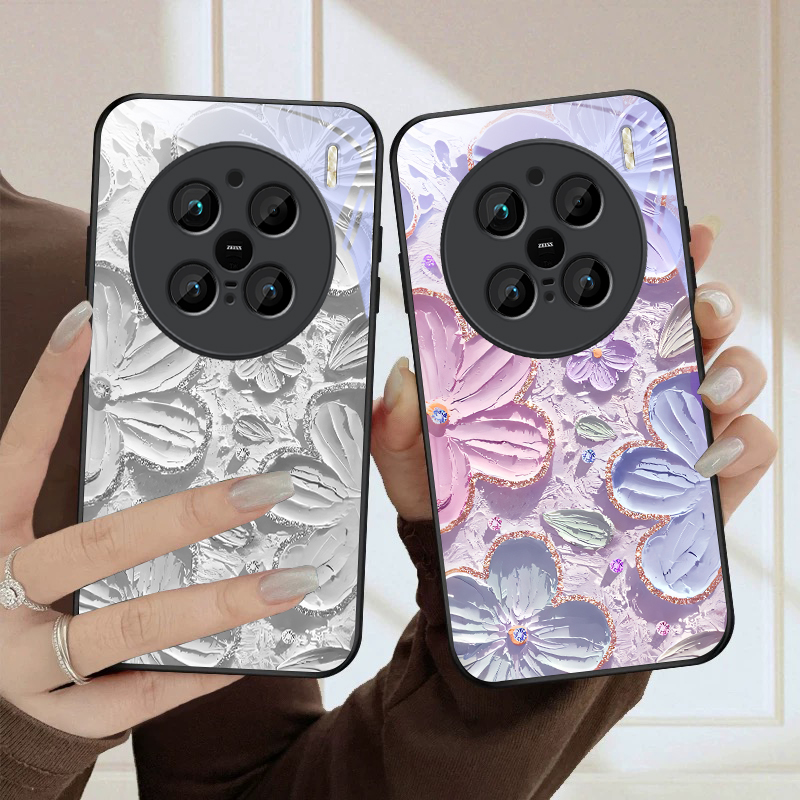 Cream Garden Flower Realm Untu - Phone Cases Realme ulasan dan harga