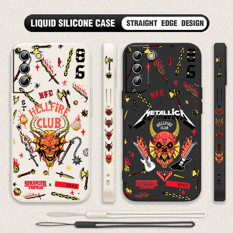 Stranger Things Red Hell Demon - Phone Cases Galaxy S25 ulasan dan harga