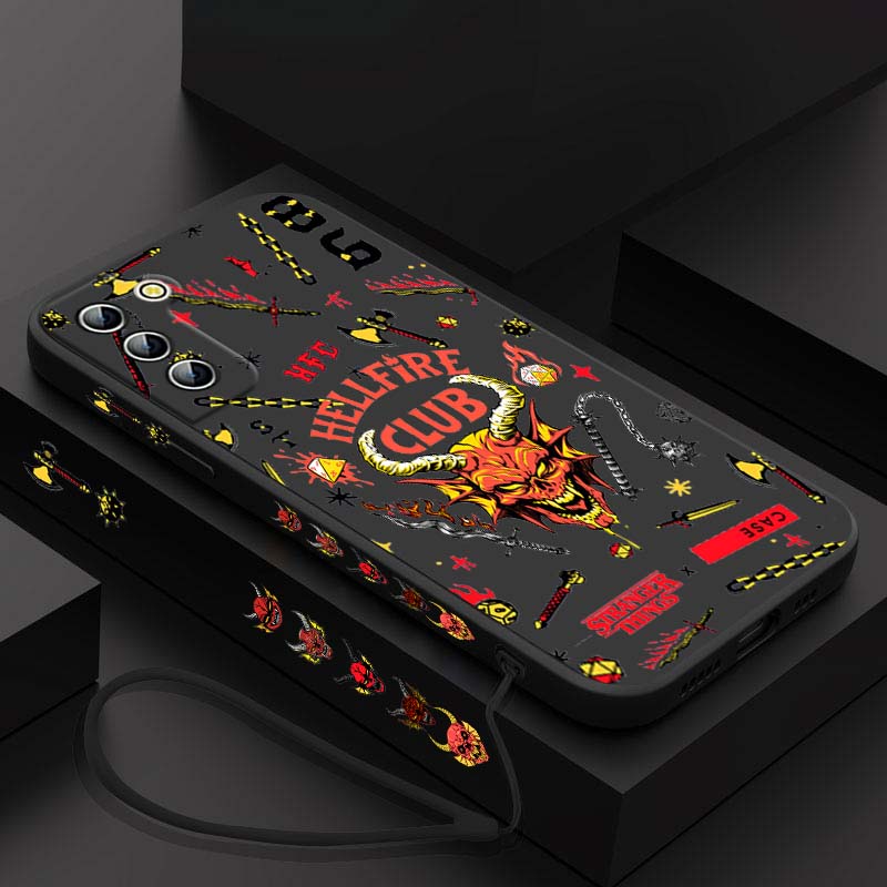 Stranger Things Red Hell Demon - Phone Cases Galaxy S25 ulasan dan harga