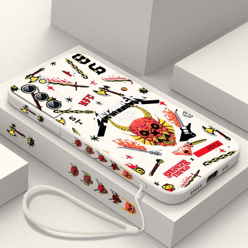 Stranger Things Red Hell Demon - Phone Cases Galaxy S25 ulasan dan harga