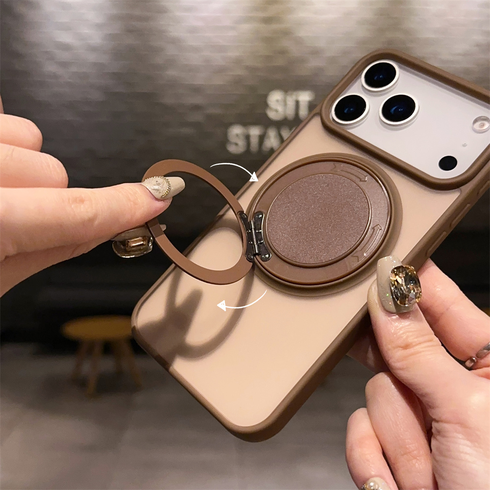 Casing Magnetik Braket Putar 3 - Matte Frosted Case ulasan dan harga