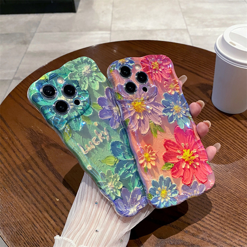 Casing HP Silikon Bergelombang - Phone Cases Drawing ulasan dan harga
