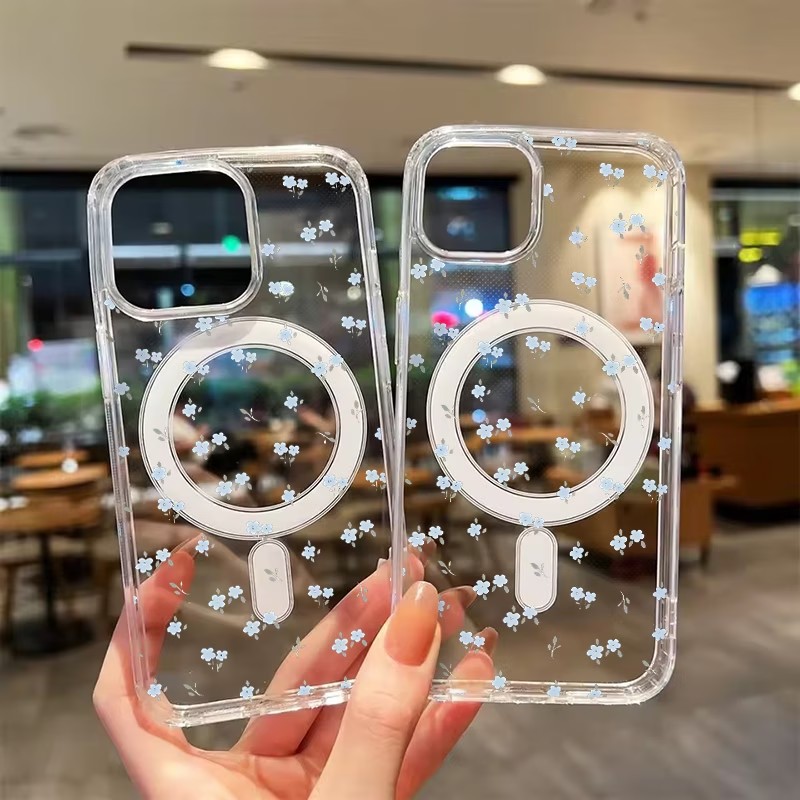 Casing Ponsel Magnetik Transpa - Clear Magsafe Case ulasan dan harga