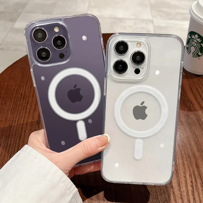 Casing Ponsel Pengisian Daya N - Clear Magsafe Case ulasan dan harga