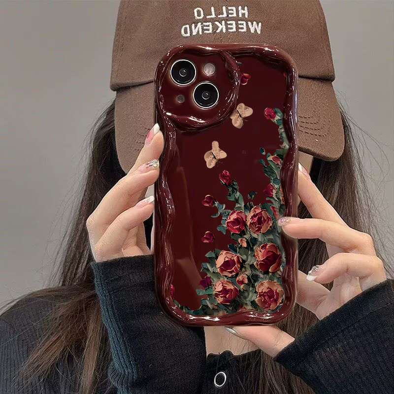 Casing Ponsel Motif Bunga Luki - Phone Cases Drawing ulasan dan harga