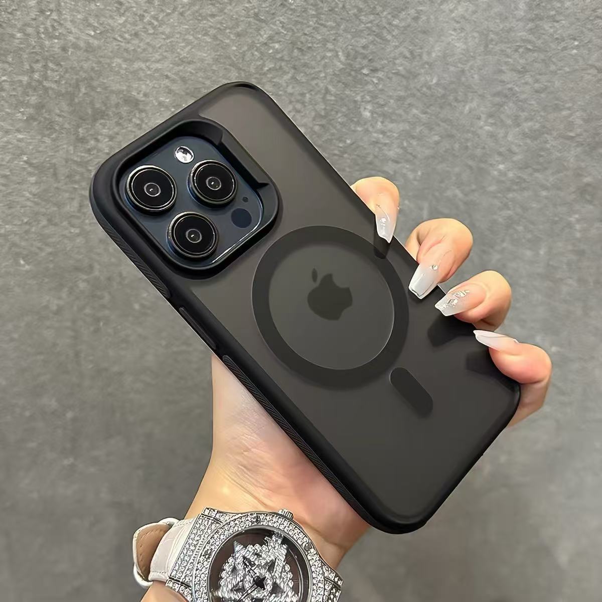 Casing Ponsel Magnetik Matte D - Matte Frosted Case ulasan dan harga